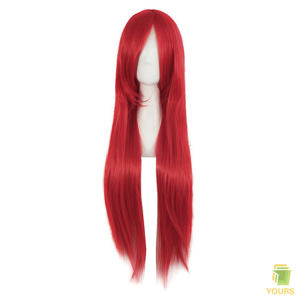 long red cosplay wig