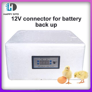 【Available】220V/12V 42 Eggs Home Automatic  Digital Incubator Chicken Poultry Hatcher COD Dual Power