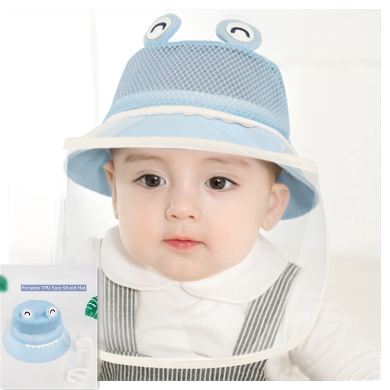 infant face shield hat