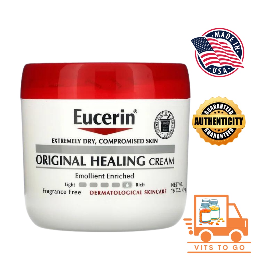 Eucerin, Original Healing Cream, For Extremely Dry, Compromised Skin