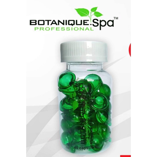 Botanique Spa by Mondes Green Tea Oil Hair Vitamin Capsules 40pcs | Shopee  Philippines