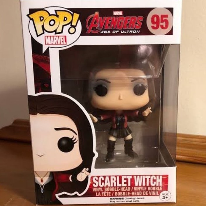 Scarlet Witch Avengers Age Of Ultron Funko Pop Vaulted Authentic With Boss Protector Shopee Philippines