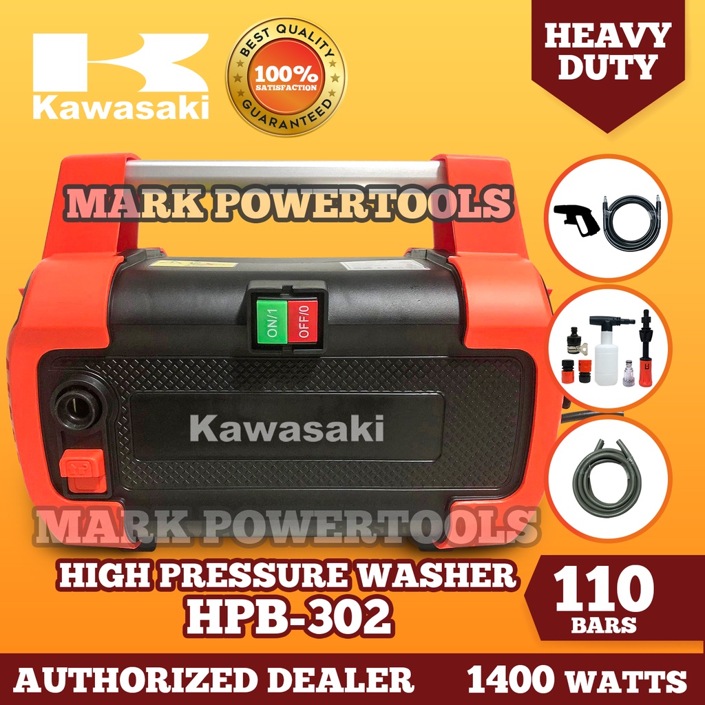 KAWASAKI Pressure Washer 1400W HEAVY DUTY Shopee Philippines