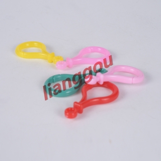 10pcs/lot【JS410】Plastic colorful lobster clasp DIY handmade jewelry bag hanging clasp
