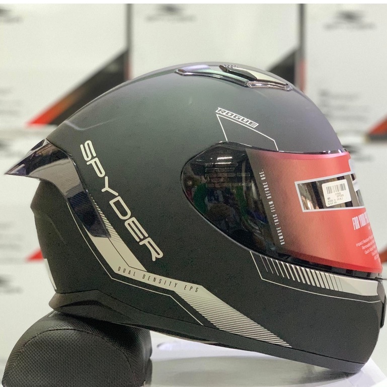 SPYDER ROGUE PD FULL FACE HELMET 3001M_S WITH DESIGN | Shopee Philippines