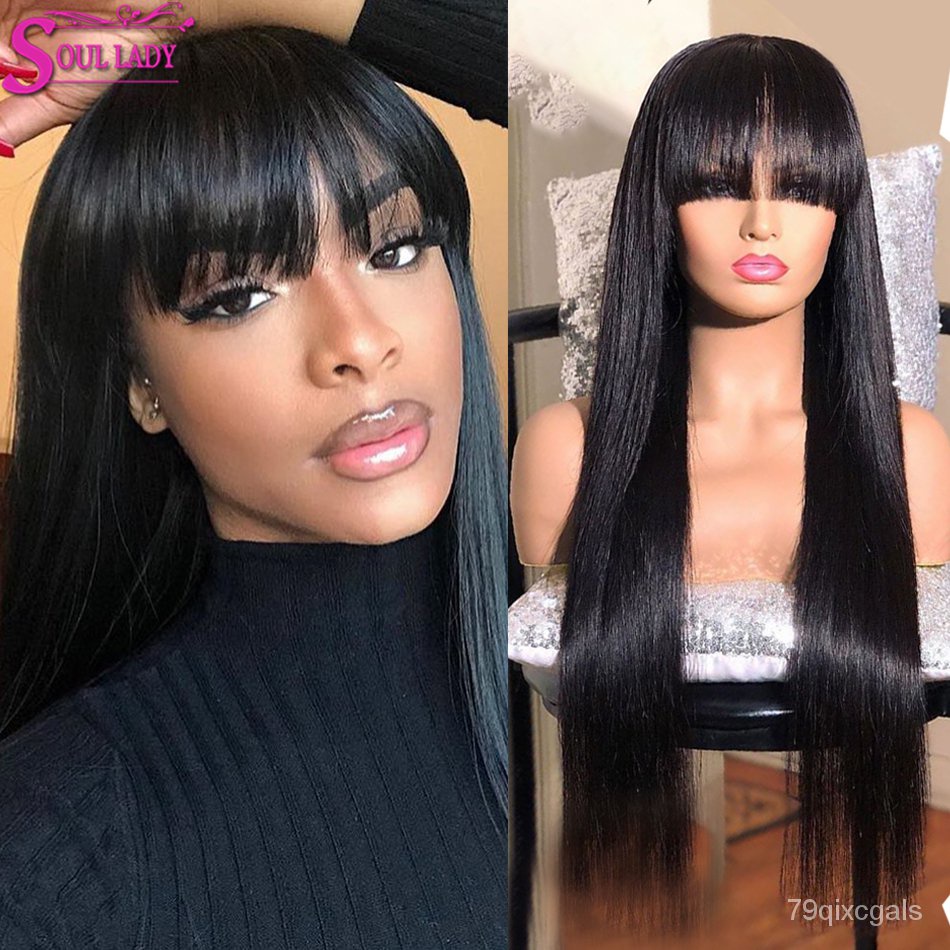 bang lace front wigs