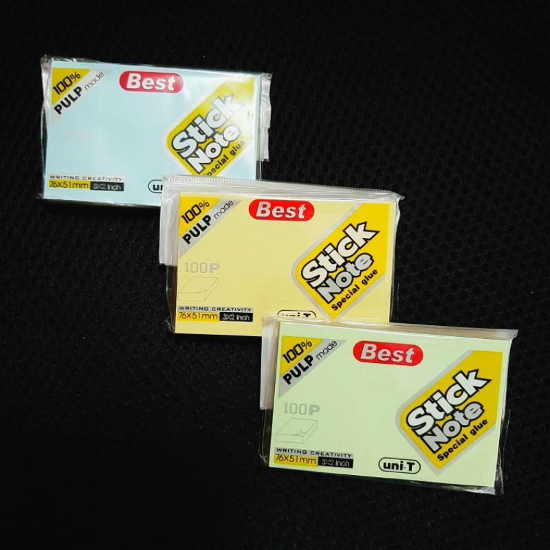 3x2" Sticky Notes (4 colors in 1) Shopee Philippines