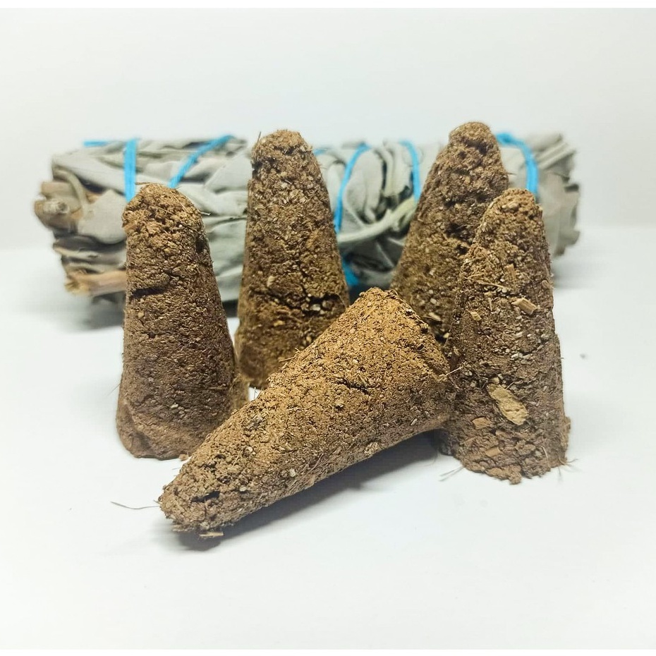 100% Herb White Sage Cone (dispel negative energy)-5pcs | Shopee ...