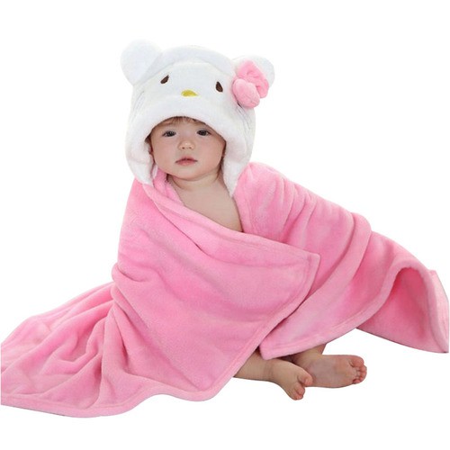 hello kitty hooded towel