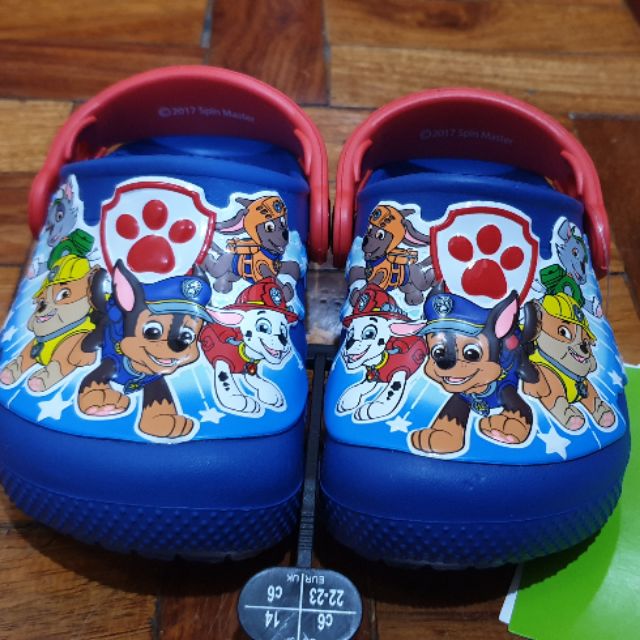 paw patrol crocs