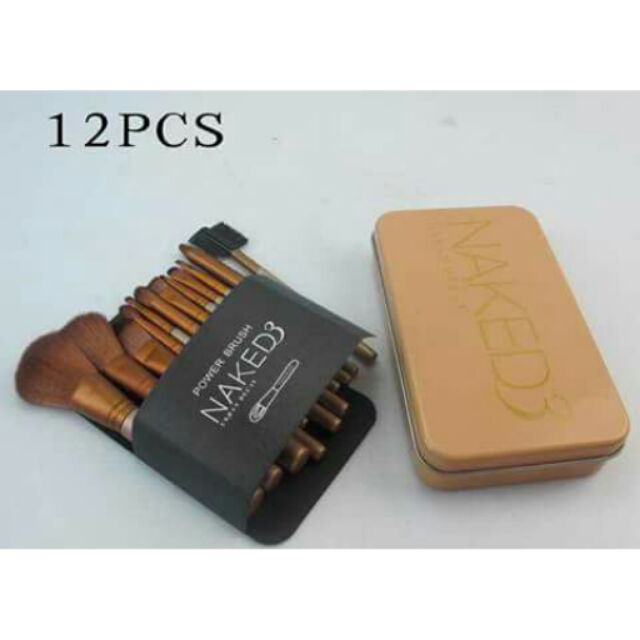 Naked Pc S Make Up Brushes Shopee Philippines