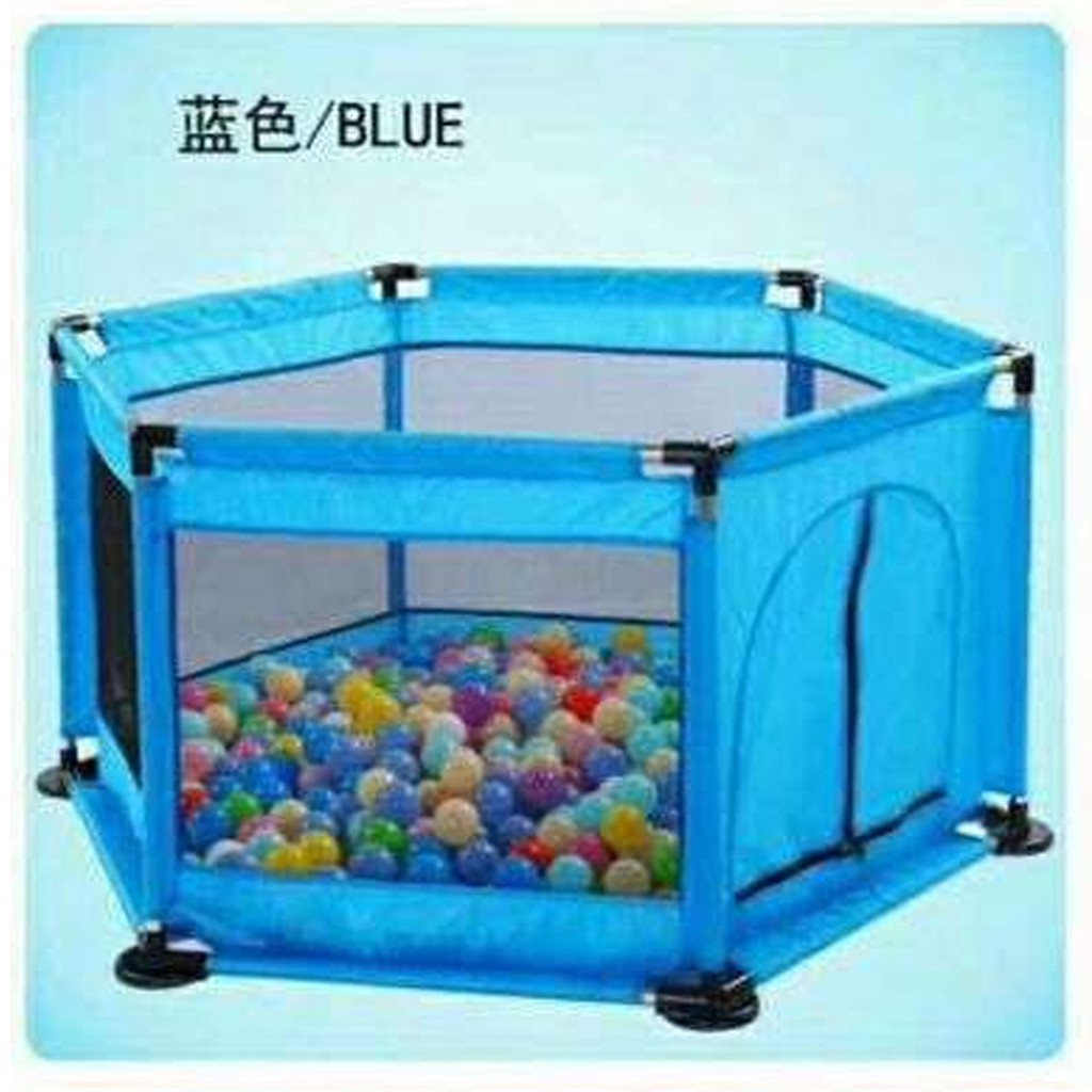 playpen blue