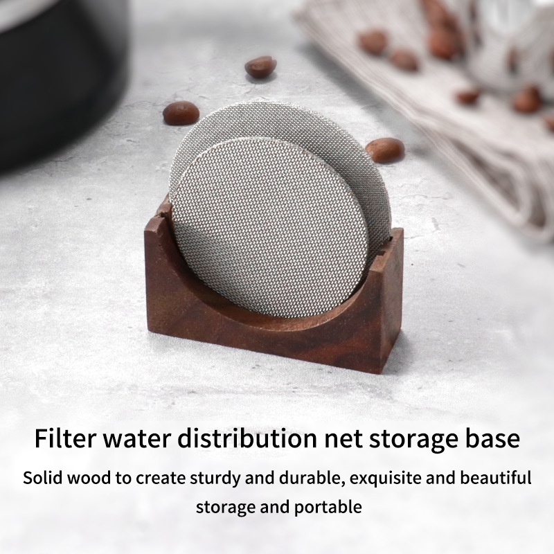 Coffee Filter Screen Holder 58mm Mesh Screen Barista Coffee Making Puck