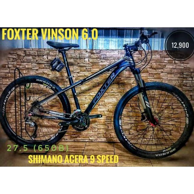foxter bike black