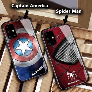 Phone Case for Samsung Galaxy A71 A51 Cover Spiderman Marvel Avengers