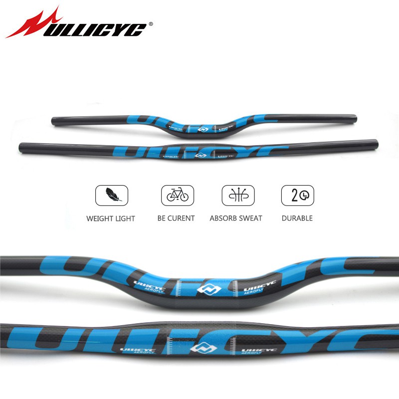 flat carbon handlebars