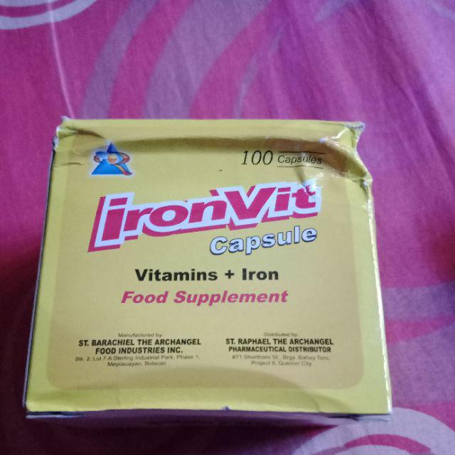 IRONVIT Vitamins + Iron (Generic of Stresstab) Shopee Philippines