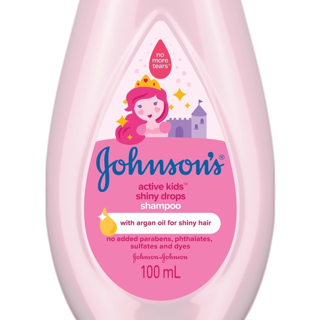 Johnson's Active Kids Shiny Drops Shampoo 100mL