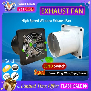 Exhaust fan 4/6/7/8/10/12 inch,Indoor ventilation exhaust fan,  Window exhaust fan,Low Noise Exhaust