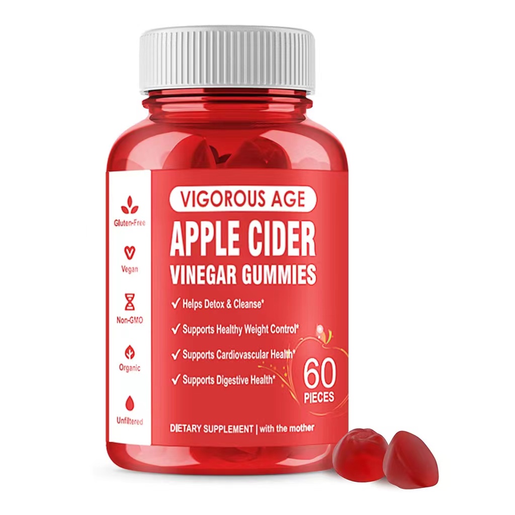 Apple Cider Vinegar Gummies For Weight Control Organic Vegan Gluten Free Non Gmo Acv Gummies 8635