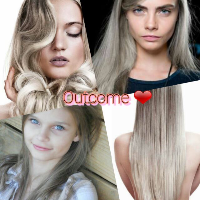 Intense Very Light Blonde Grey Bio Keratin Hair Color Shopee Philippines