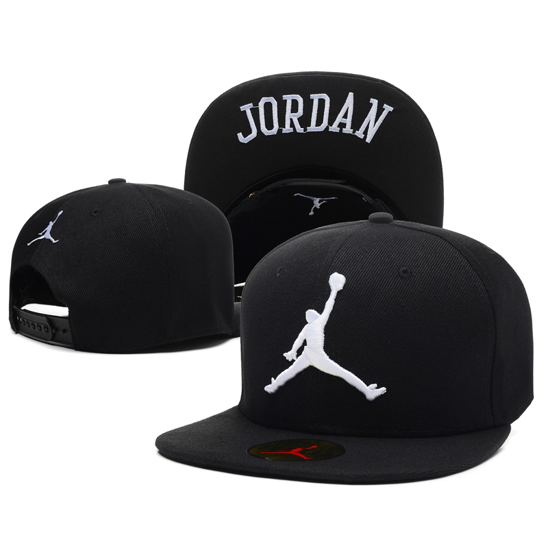 jordan black snapback