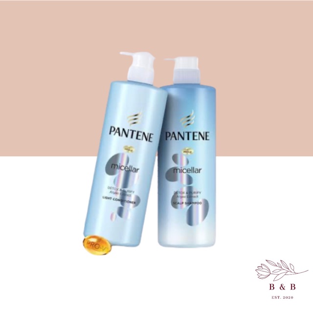 Pantente Micellar Shampoo and Conditioner | Shopee Philippines