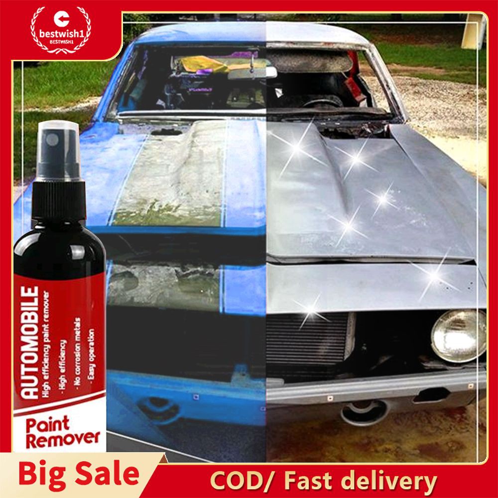 Cod Fast Delivery Paint Remover Spray Car Paint Remover Does Not Damage The Surface Of The Car To Remove Car Paint Automobile Paint Remove Bestwish1 Shopee Philippines