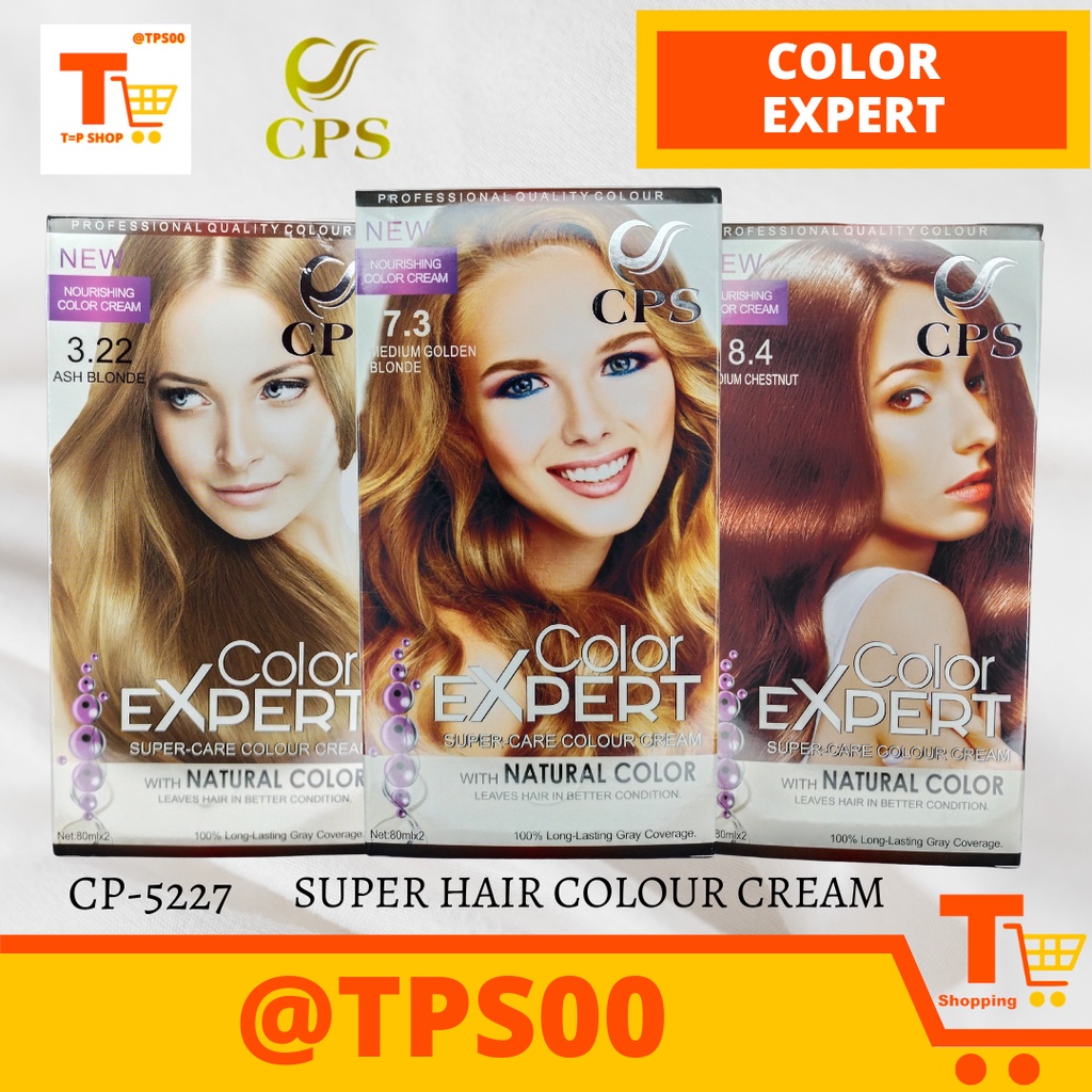 CPS HAIR COLOR 2n1 COLOR EXPERT SUPERCARE COLOUR CREAM WITH NATURAL