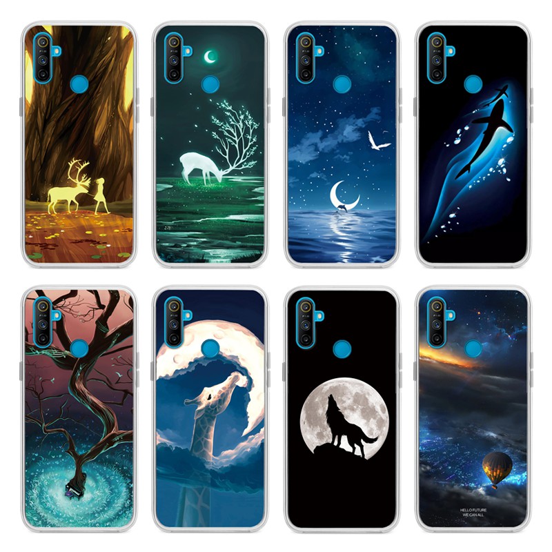 SEAHAI Cover per Realme 7i / Realme Narzo 30A, Custodia Protettiva