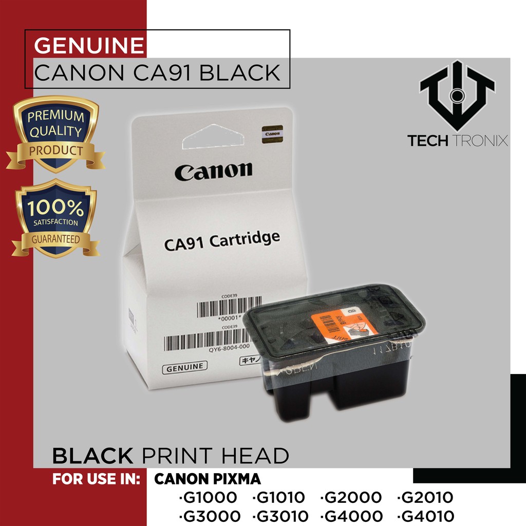 Canon CA91 Original Print Head Black Shopee Philippines