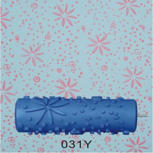 Pattern Decorative Paint Roller Wallpaper Design