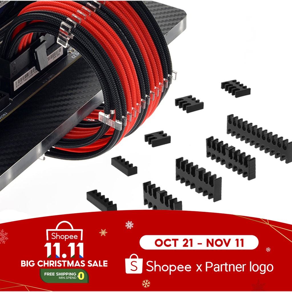 Professional pc cabls comb cables management mod cable combs for