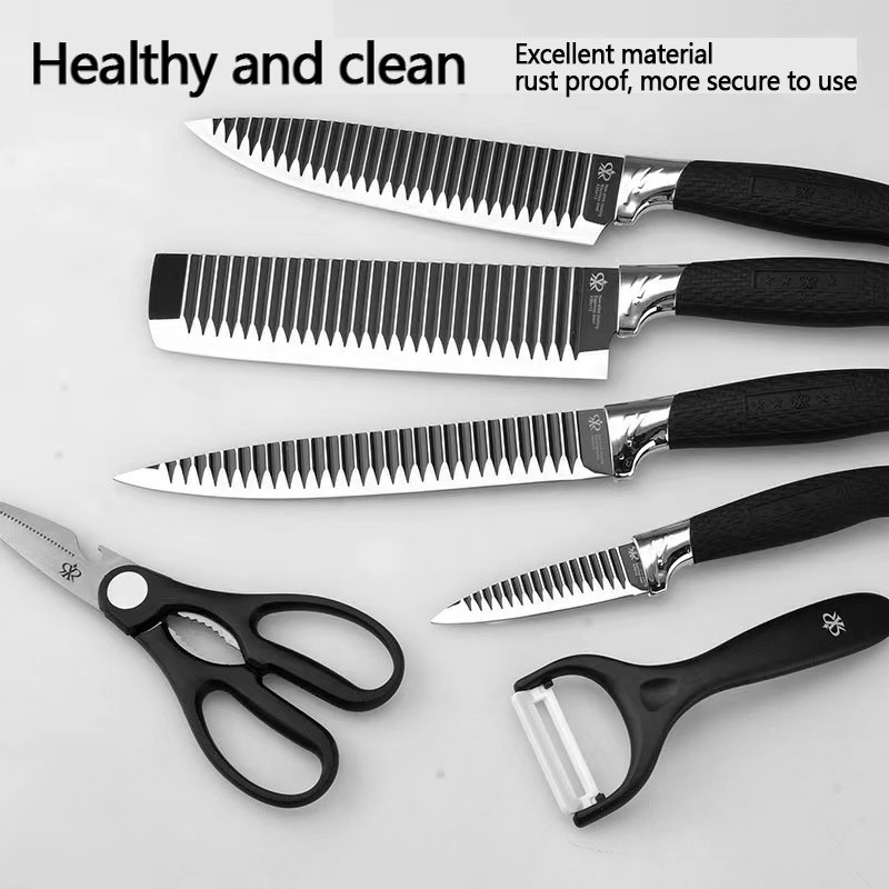 Knife Set Kitchen Stainless Steel Knife 6Piece Kitchen Knife Fruit