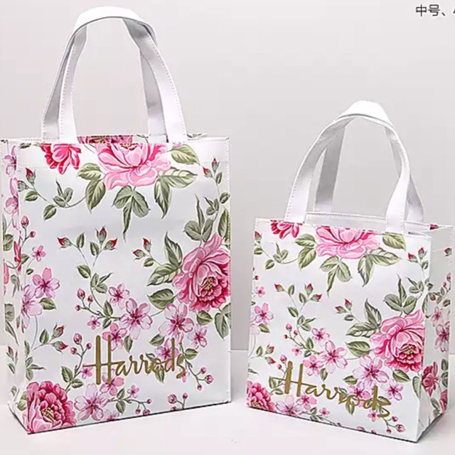 Harrods Pink Lunch Bag IUCN Water