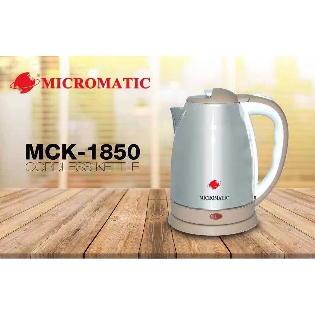 Micromatic MCK1850 Electric Kettle 2.0L Shopee Philippines