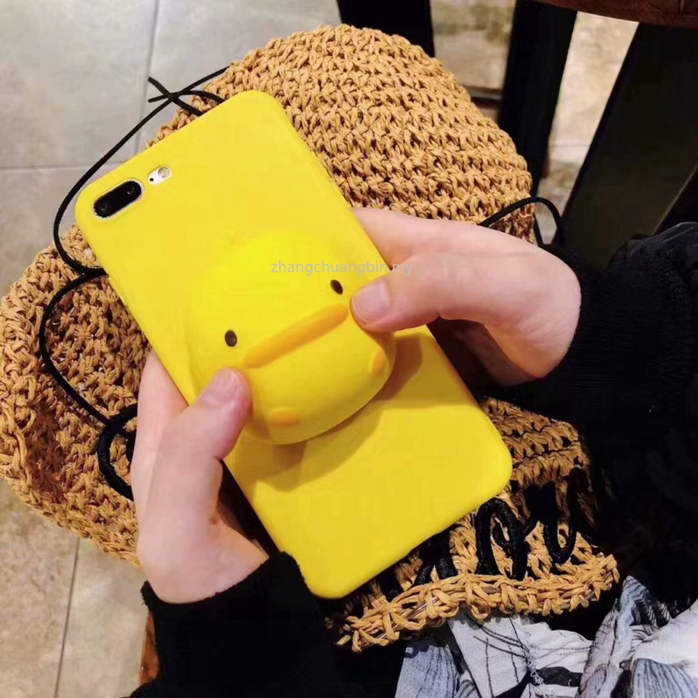 ◘Yellow Duck Case For Huawei Mate 9 10 20 Lite Pro RS 20X GR3 GR5 2017 P Smart 2019 Reduce Stress To #8