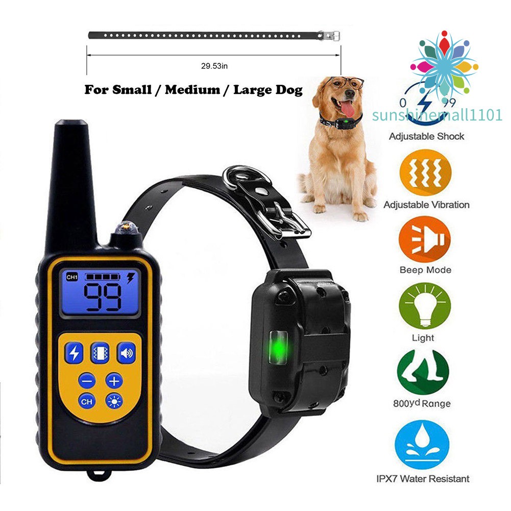 SM01 Electric Dog Shock Collar with 