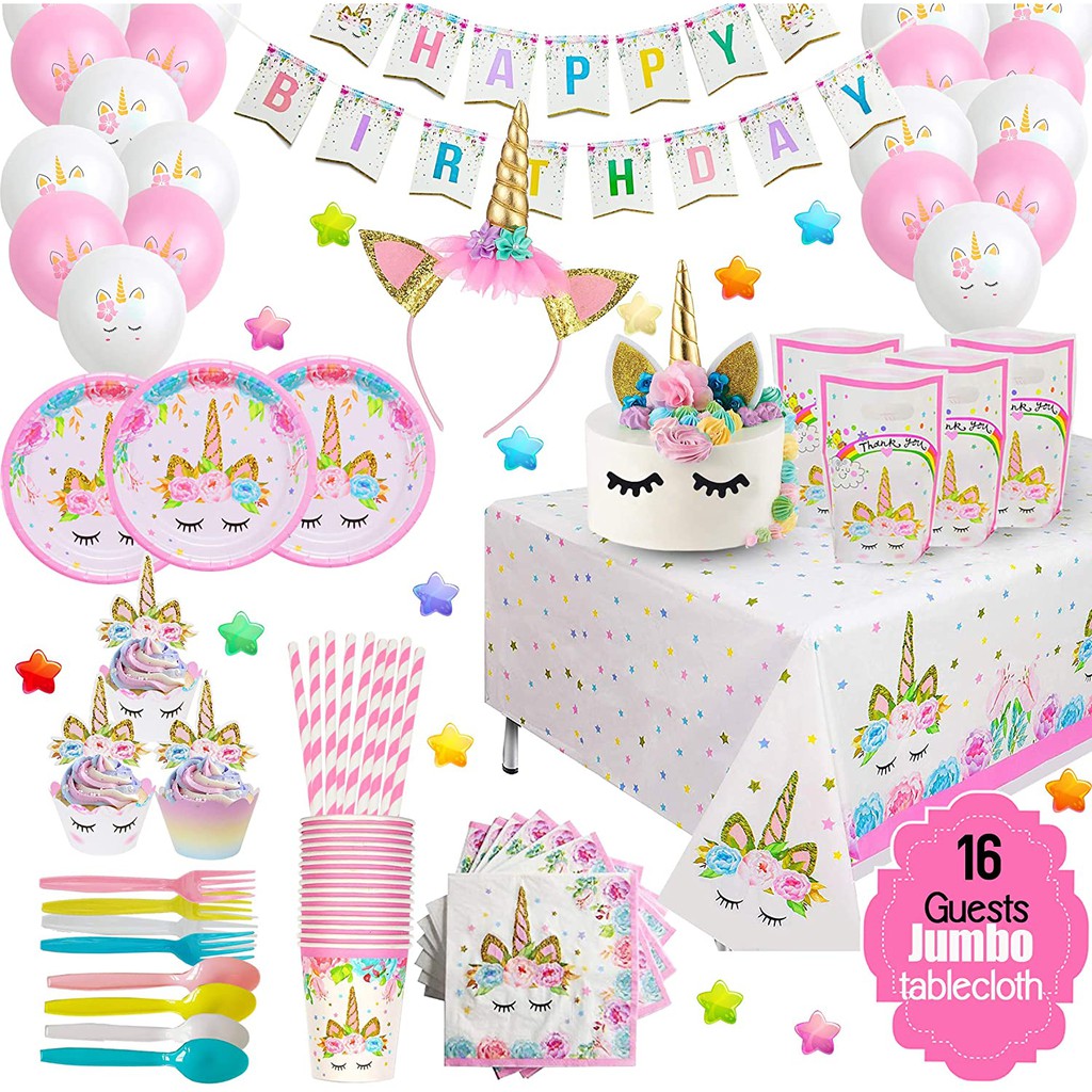 How To Decorate Unicorn Party - Leadersrooms