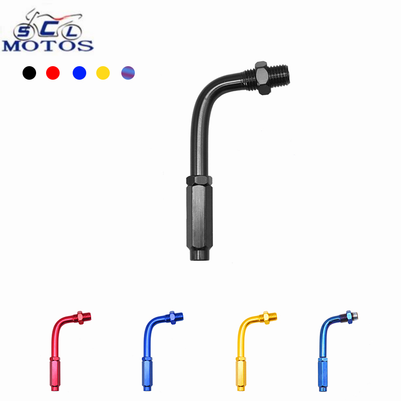 Motorcycle 90 Degree Throttle Cable Adjuster Bendy Cable Guide