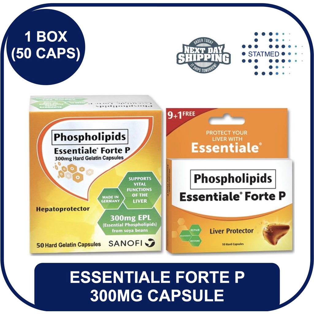 Essentiale Forte P Phospholipids 300mg Liver Care Capsule 1 box [50 caps] Shopee Philippines