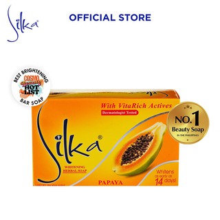 Silka Papaya Soap 135g | Shopee Philippines