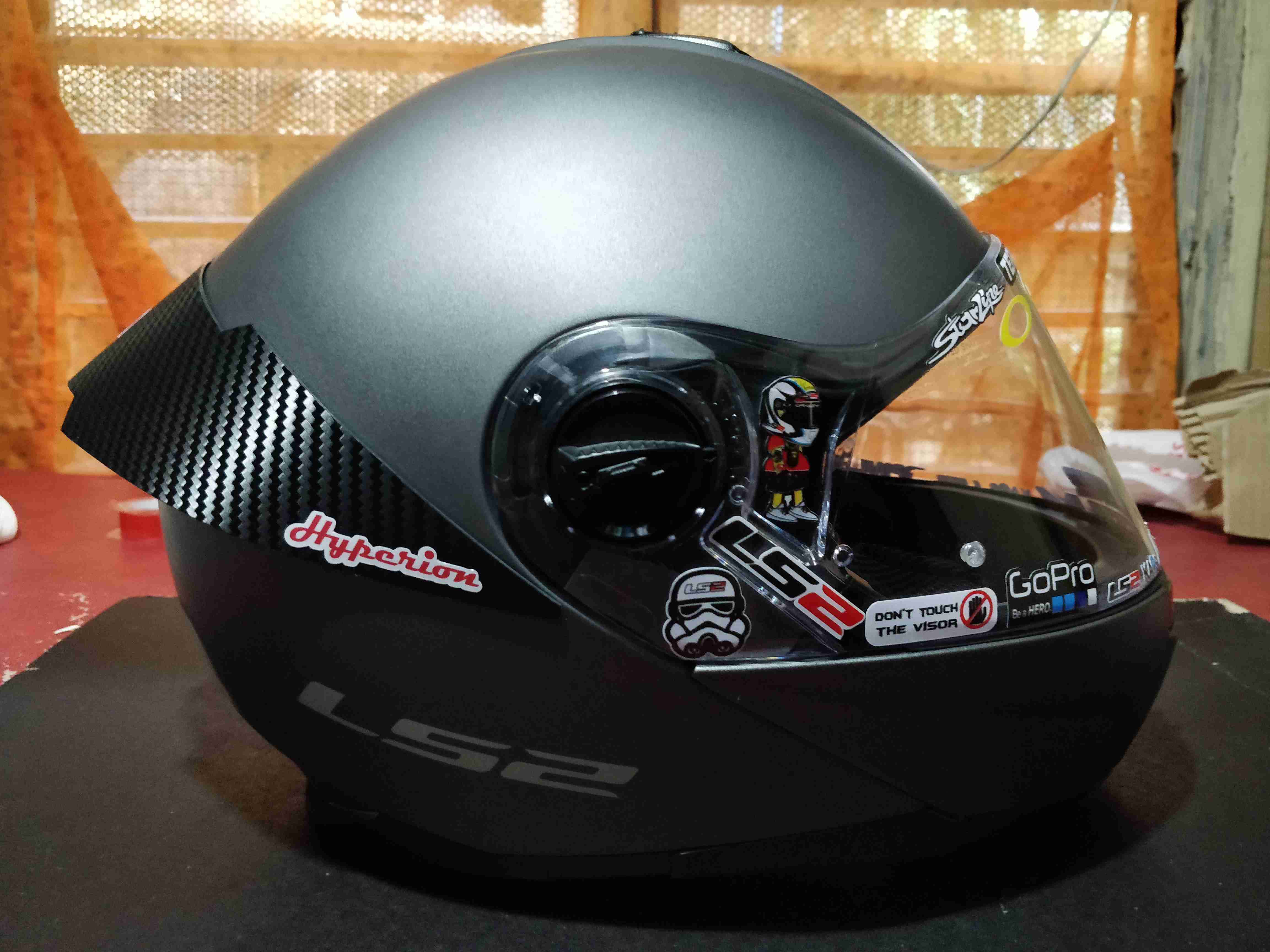 Spoiler for LS2 Helmet(Universal) Shopee Philippines