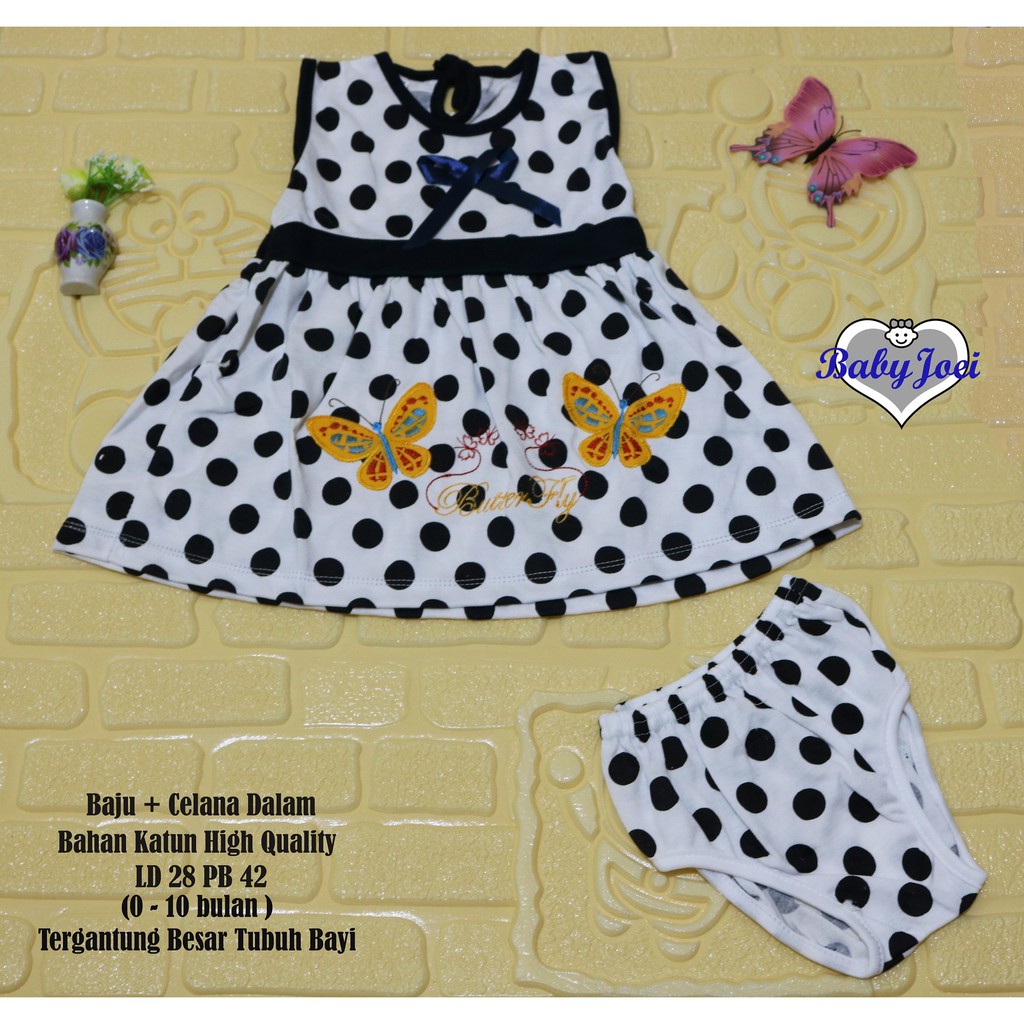 polka dot dress for baby girl