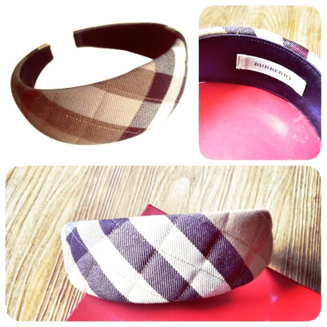 BURBERRY HEADBAND (AUTHENTIC) | Shopee Philippines