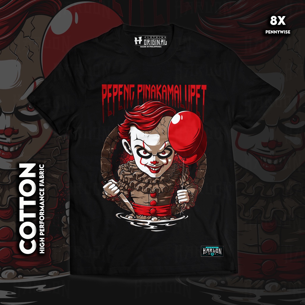 PENNYWISE 8X - A3 Size Quality Print Original Shirt - HTB's Clothing ...