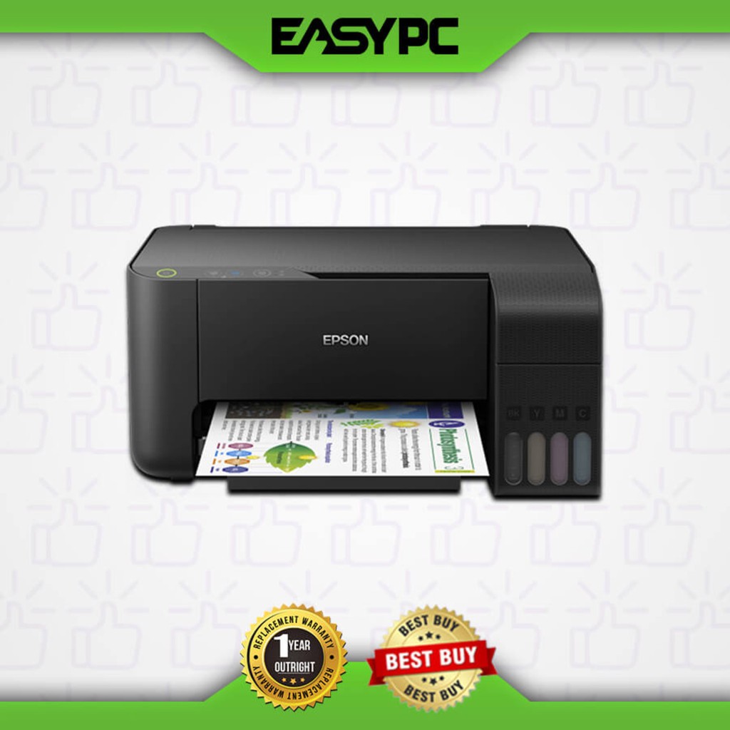 Epson L3110 Ecotank Printer Shopee Philippines 0455