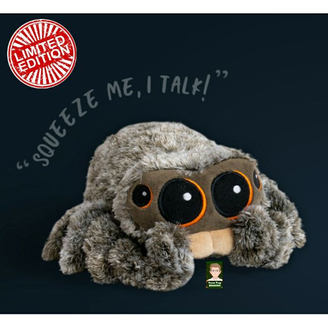 lucas the spider talking plush