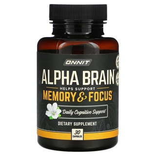 W&L Intelligence Capsules Alpha Brain Capsule-Vitamin B Absorb Nutrients (60 Capsules/Bottle)