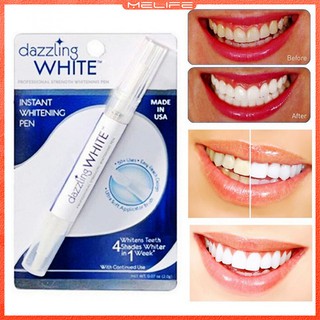 Dazzling White Tooth Instant Whitening Pen Teeth Cleaning Gel Stain Removing Tool Kit